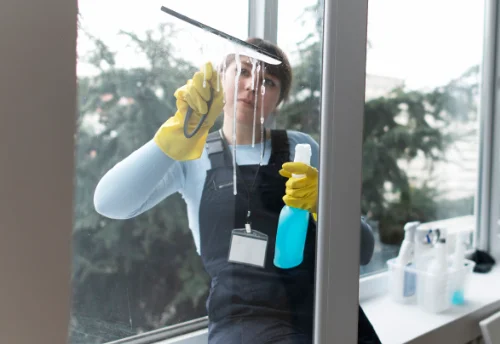 Nettoyage de vitres intérieures et extérieures à Gillancourt